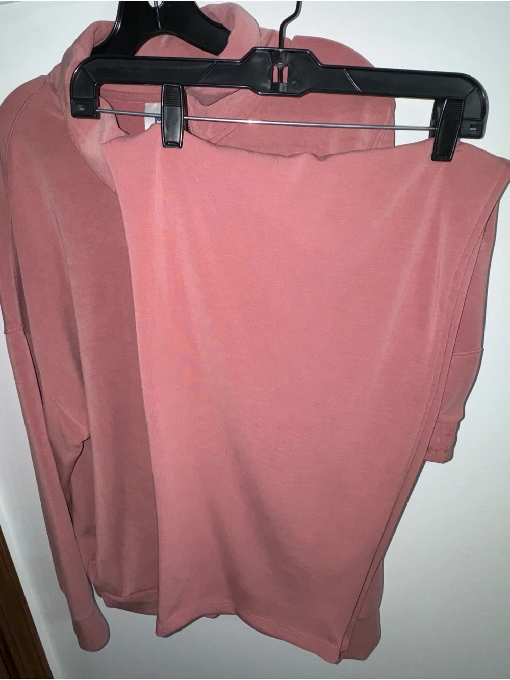 Half-Zip Sweatshirt Set in Dusty Rose (soft) **read description****